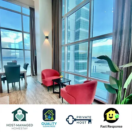 Maritime Suite - 2Min Drive To Georgetown 18Min From Airport Seaview Luxury 2Br 2 Bathrooms Suites